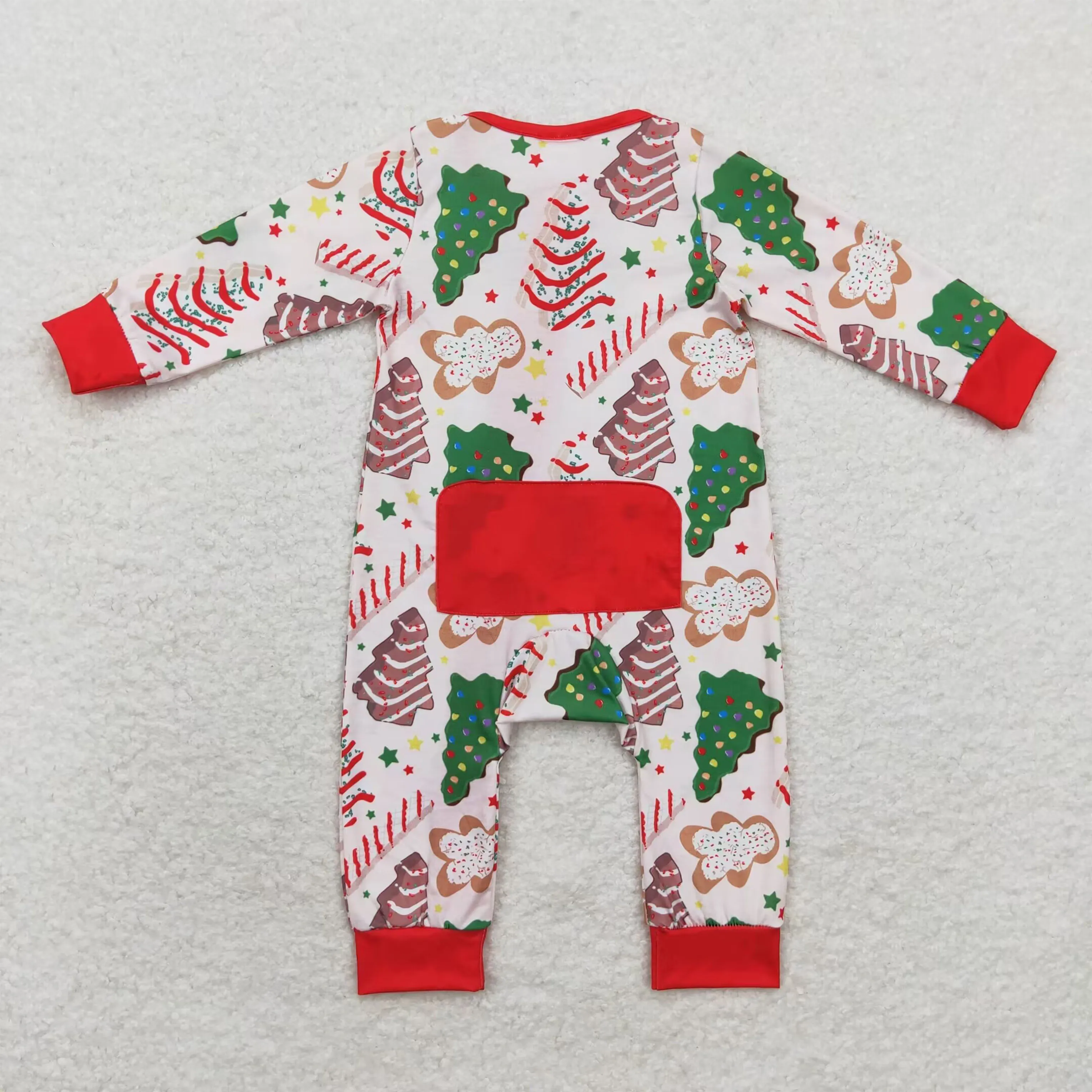 Wholesale Baby Boy Newborn One Piece Toddler Embroidery Dog Romper Kids Children Long Sleeves Bubble Infant Christmas Jumpsuit