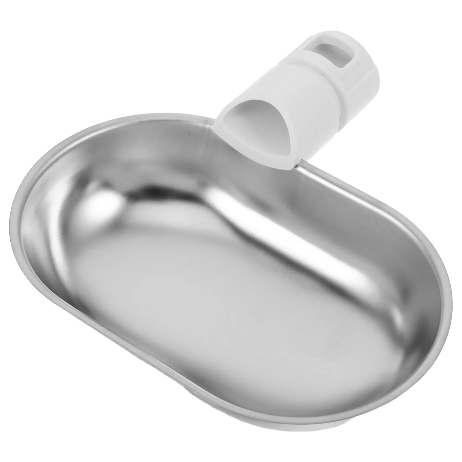 Dog Bowls Pet Water Dispenser Animal Fountain Cat for Indoor Cats Containers Drinking Feeding Accessories Silver Anti Spill
