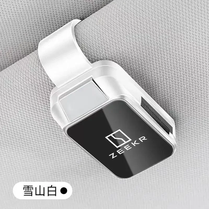 For Zeekr Krypton 001 07 009 2025 Zeekr X 7 Accessory Car Sun Visor Glasses Clip Eyeglasses Storage Holder