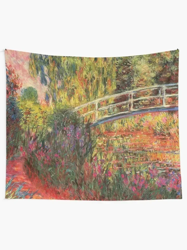 HD. Water Lily Pond, by Claude Monet. HIGH DEFINITION Tapestry Decoration Bedroom Decoration For Bedroom Tapestry