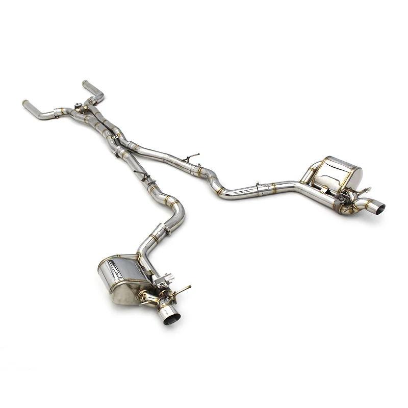 

OEM Valve Catback Muffler For Mercedes-Benz AMG GT63/GT63S 4.0T 2019-2023 Stainless Steel Exhaust Pipes Deep Sound