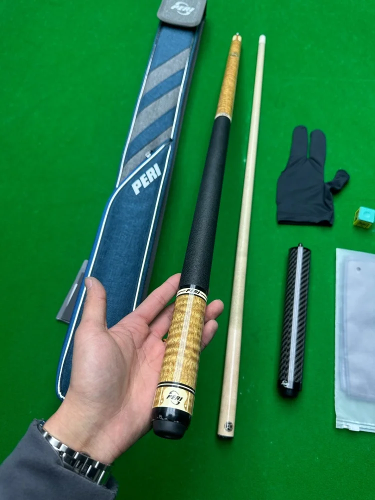 

Luxury Brand PERI Speed SY Pool Cue 12.5mm Big Tip Pool Cue Maple Long Cue Set with Extension for 8-Ball 9-Ball American Pool