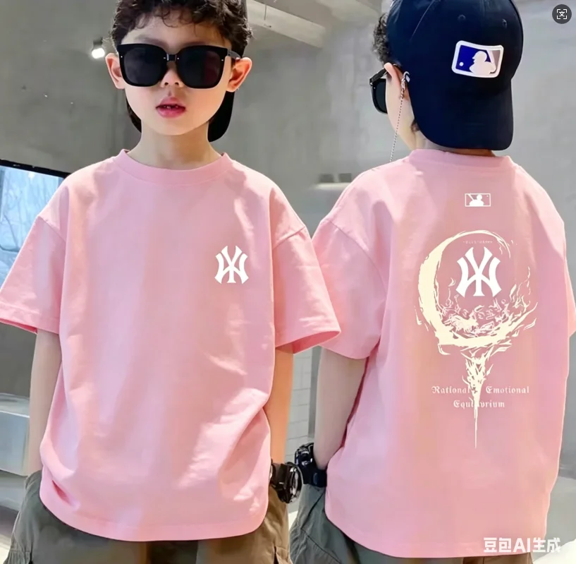 Nickelodeon Bestseller - Large-size and Medium-size Baby 100% Cotton T-Shirt - High-quality and soft children's clothing