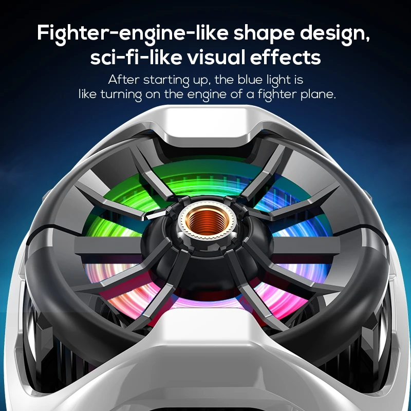 MEMO الهاتف المحمول برودة DL22 مروحة التبريد المبرد آيفون الألعاب الخلفي المشبك نظام التبريد الهواتف الذكية أقراص بالوعة الحرارة باردة