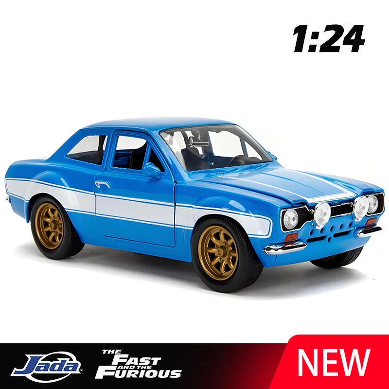 

JADA 1:24 Fast &Furious FORD ESCORT MK1 RS200 Alloy Car Diecasts & Toy Vehicles Car Model Miniature Scale Model Car For Children