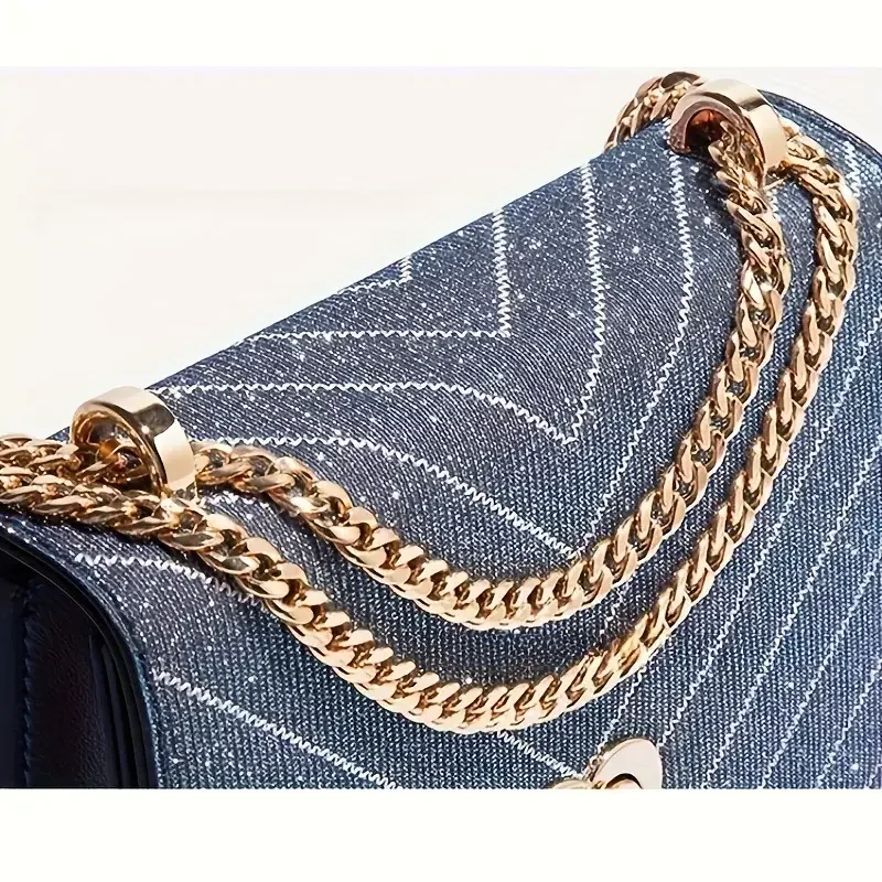 120cm Metal Aluminum Bag Chain Strap Handle Shoulder Crossbody Handbag Bag Diy Metal Replacement Chains Bag Parts Accessories