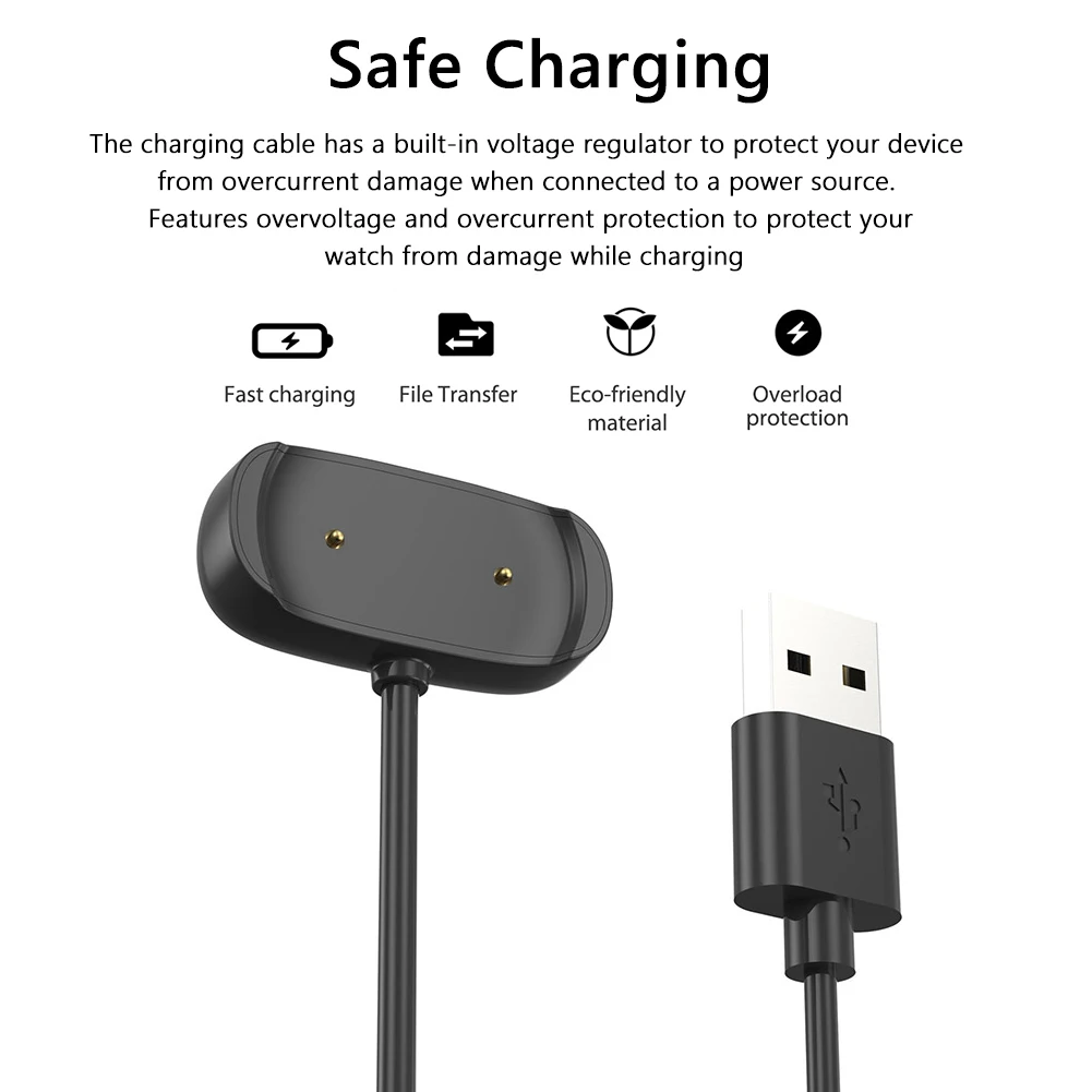 

Замена кабеля для зарядки наручных часов, USB-адаптер для зарядного устройства для часов, аксессуары, оборудование для Amazfit GTR Mini/GTS 4 Mini/GTR2