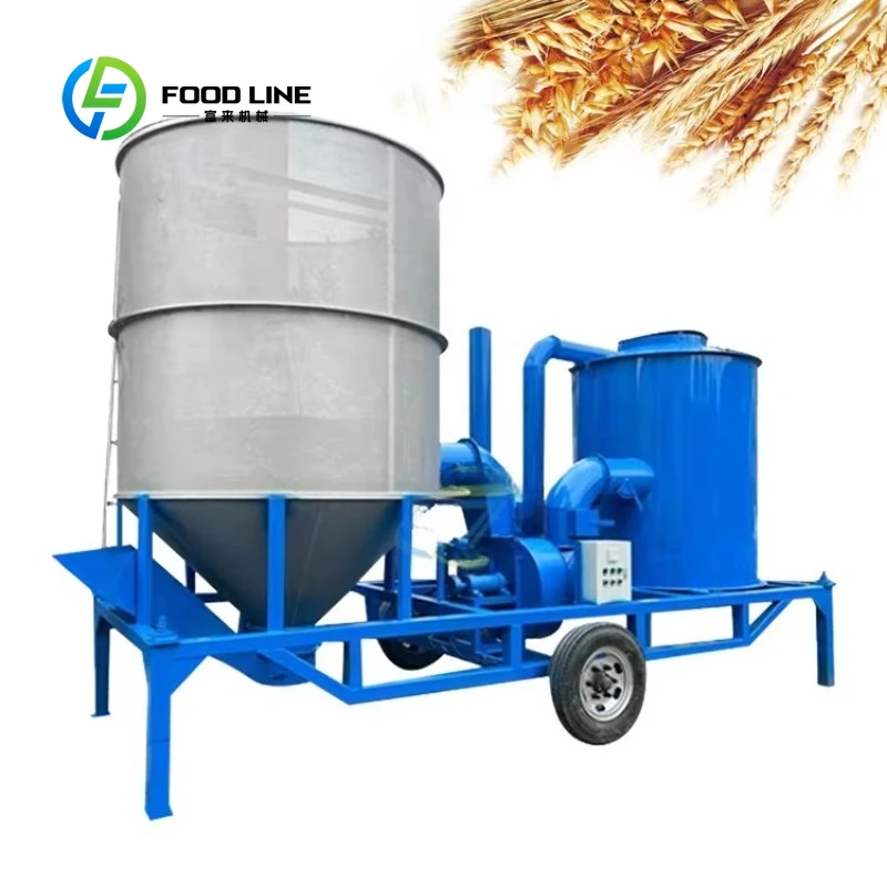 Customized Fully Automatic Mobile Grain Dryer - High Productivity Drying Equipment for Small-Scale Farm Corn Sorghum Soybean