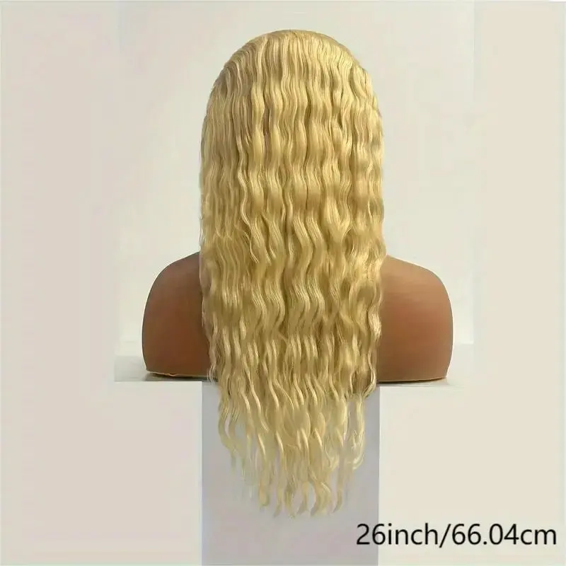 Peluca Frontal de encaje 13x6 Hd, peluca rubia 613, pelucas de cabello humano de encaje 13x4, pelucas de cabello humano rizado brasileño de onda profunda para mujeres