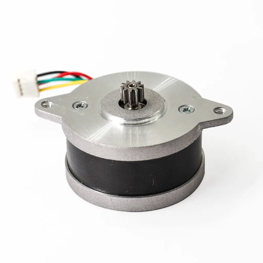 

Durable Plastic 3D Printer Stepper Motor Copper Silver Small Size Nema14 Motor Black Round Pancake Motor Electrician