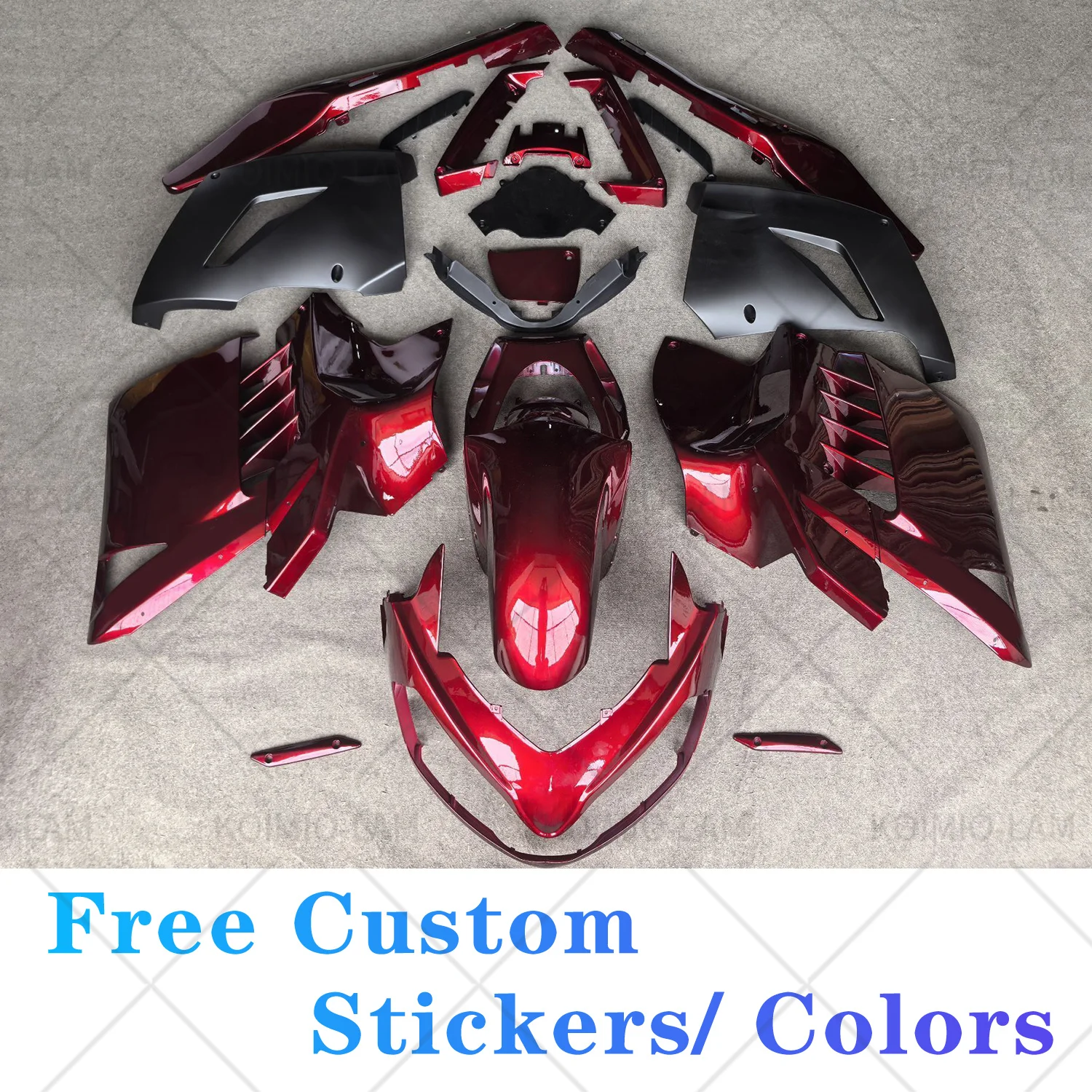 Fit For 2007 - 2009 Kawasaki Concours 14 GTR1400 ZG1400 Motorcycle Shell Fairing Bodywork Kit Set ZG GTR 1400 2008