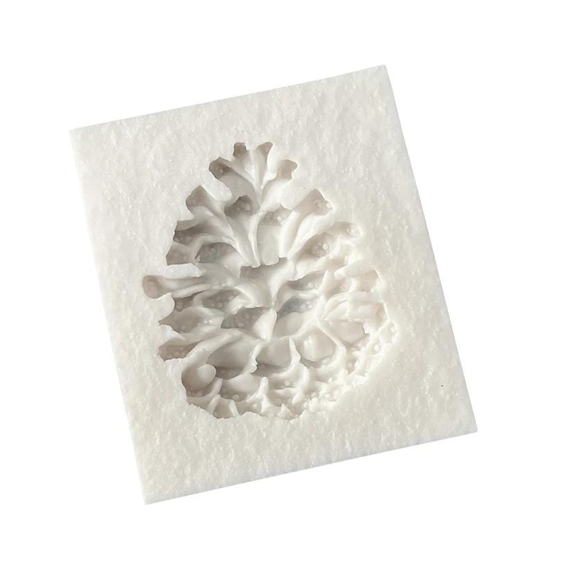 Pinecones Silicone Mold Fondant Cake Decorating Tools Sugarcraft Candy Clay Mold Cookie Cupcake Chocolate Baking Mold