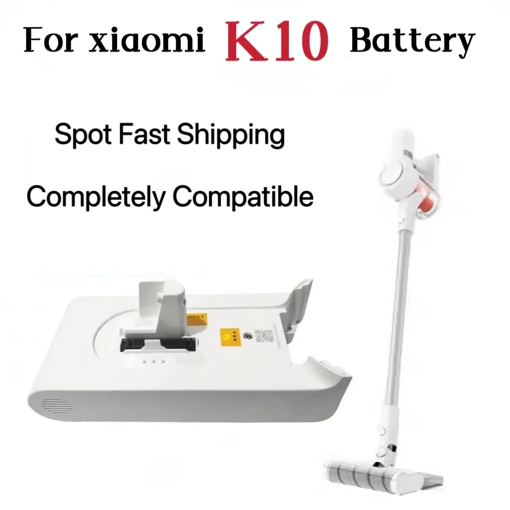 

Replacement Battery Pack For Xiaomi Mijia K10 Handheld Cordless Vacuum Cleaner 25.2v 5000mAh LI-ion Rechargeable Batteries