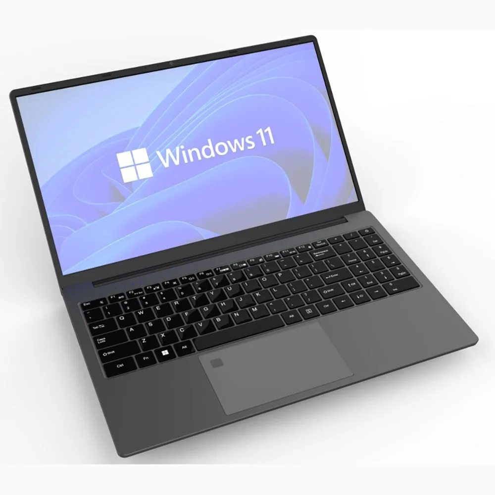 Windows 11 Desbloqueio de Impressão Digital Teclado Retroiluminado, Notebook Slim, Intel N95, NVIDIA GTX 1060, 4GB, 32GB, DDR4, SSD de 2TB, 15,6"