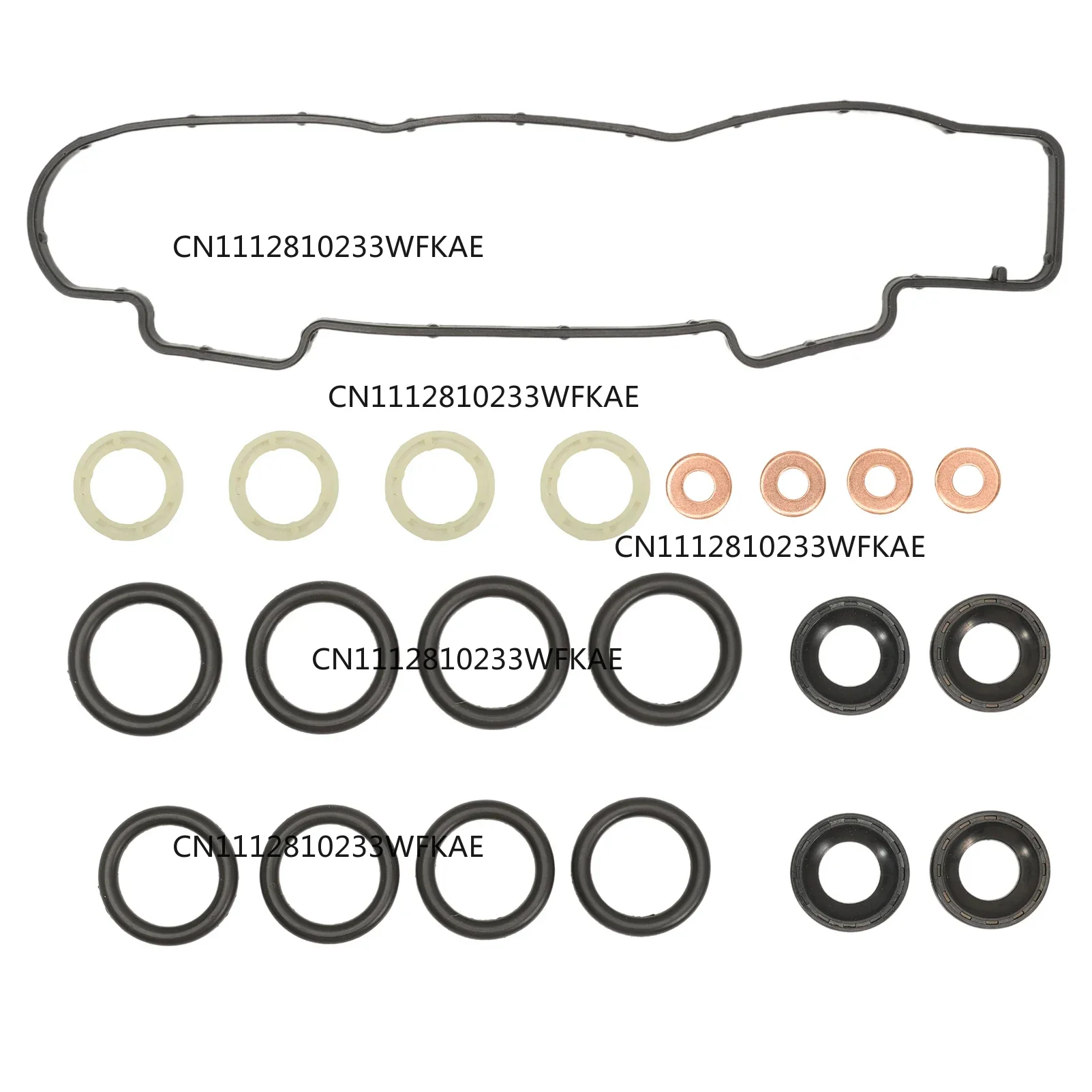 Injector Gasket Kit 1.6 HDi for 1007 206 2004-2018 207 3008 307 308 407 5008 Expert Partner 2005-2018 B9 2008-2018 Jumpy 2007-18