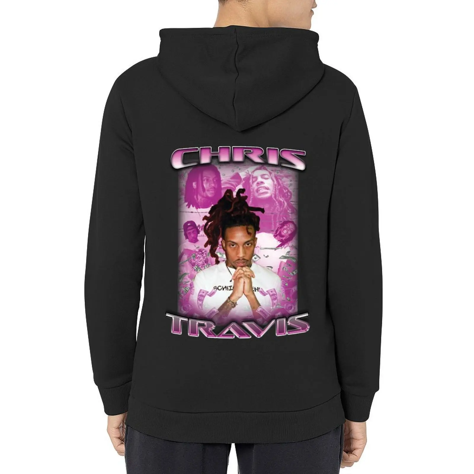 

Chris Travis Vintage Bootleg Shirt Hoodie men's sweat-shirt blouse mens designer clothes hoodie oversize