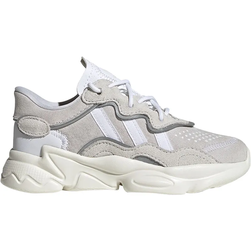 Sepatu olahraga ayah ringan berpotongan rendah anak-anak Adidas Clover asli EF6299