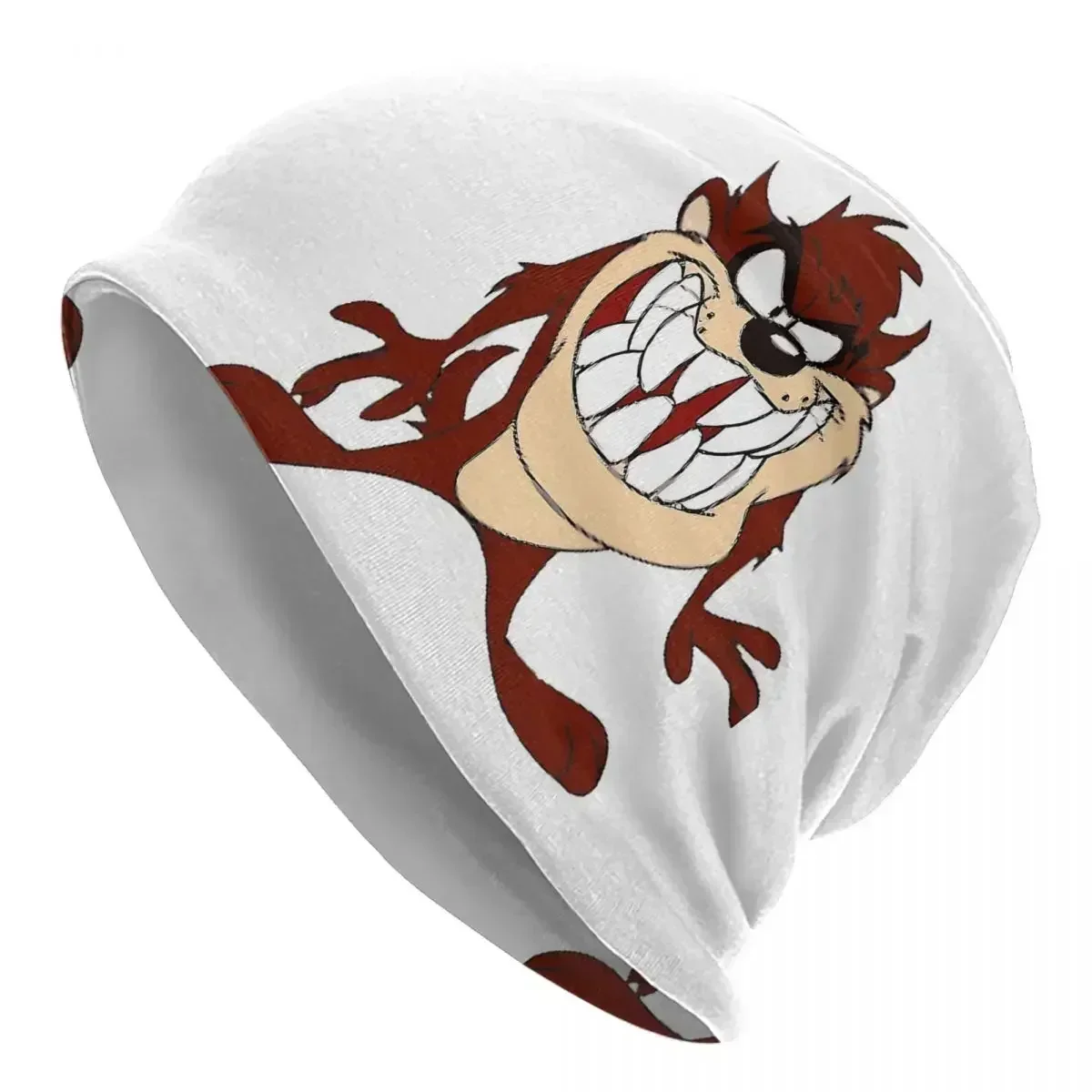 Cartoon Tasmanian Devil Comic Warm Knitted Cap Hip Hop Bonnet Hat Autumn Winter Outdoor Beanies Hats for Men Women Adult