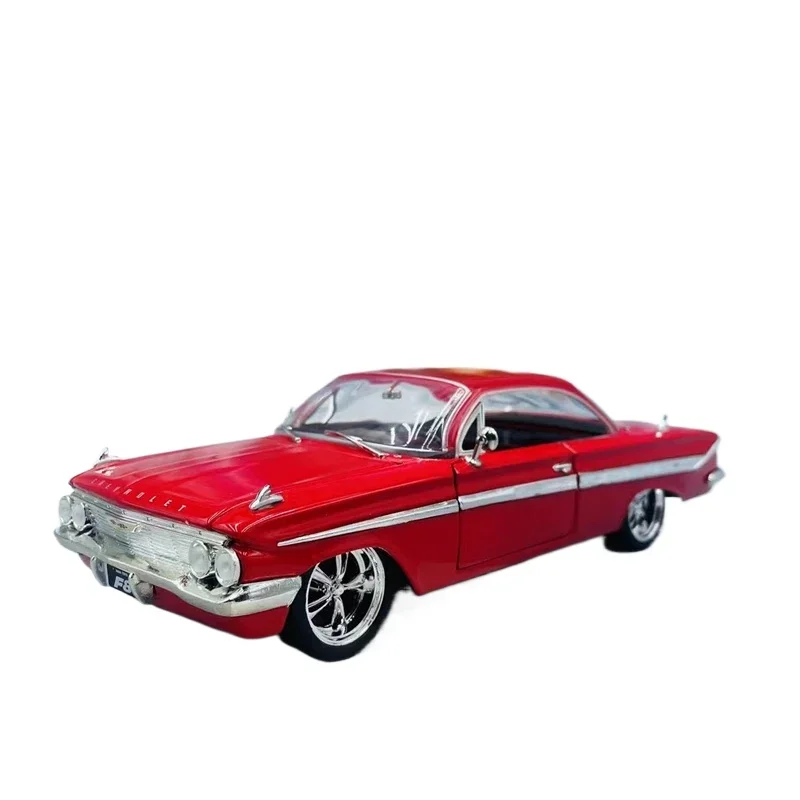 Jada1:24 إمبالا شيفروليه إمبالا نسخة نادرة نموذج سيارة مصنوع من خليط معدني مجموعة هدايا للأطفال