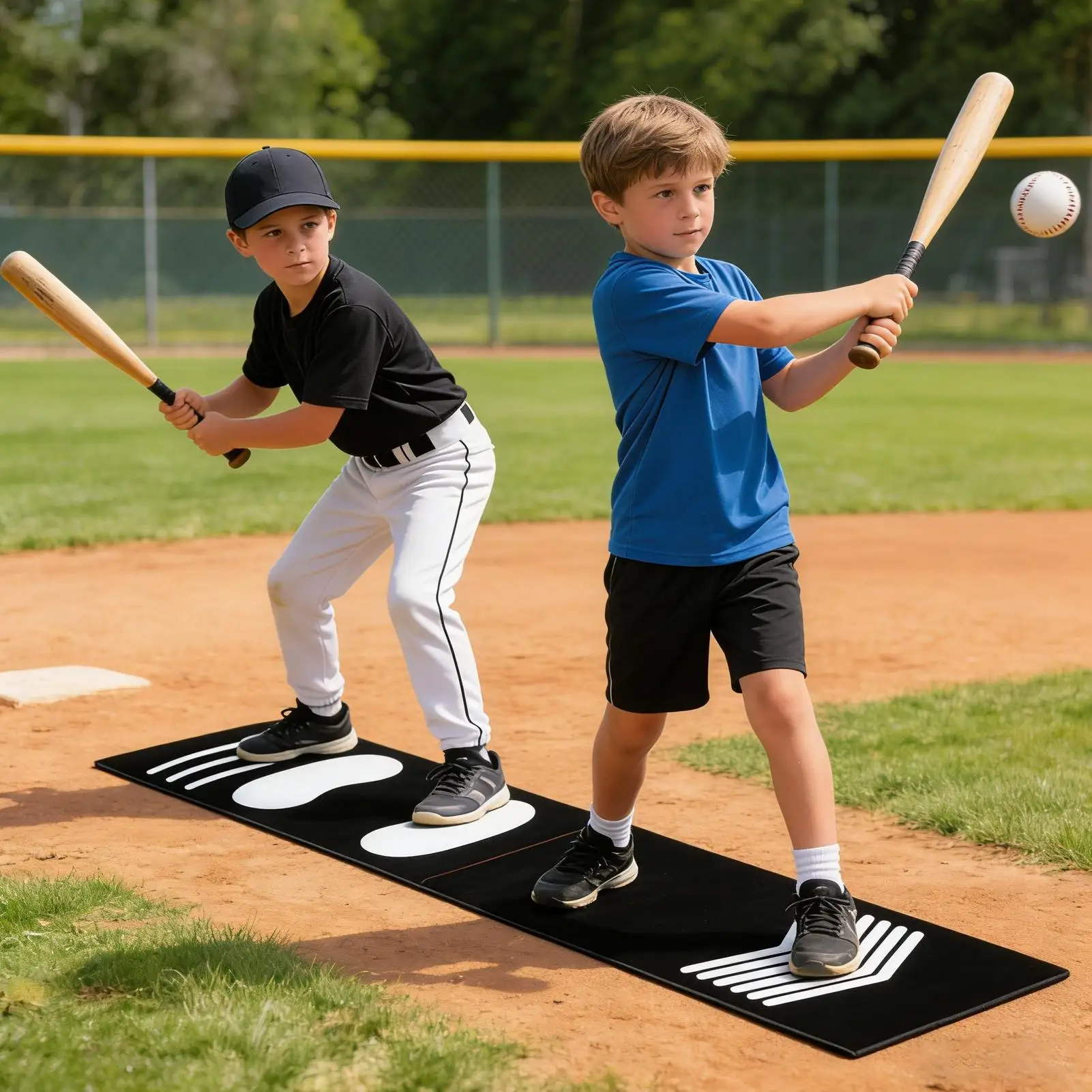 Non-Slip Baseball Hitting Mat 5