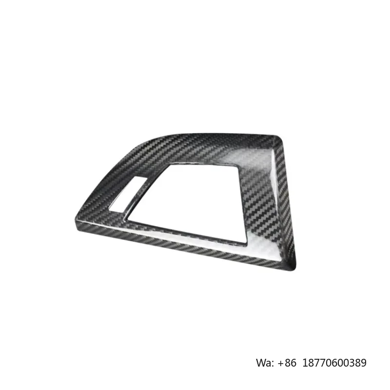 ES Carbon Fiber Car Interior Accessories Carbon Fiber Main Driving Air Outlet Frame For BMW 1 2 Serises F20 F21 Car  Accessories
