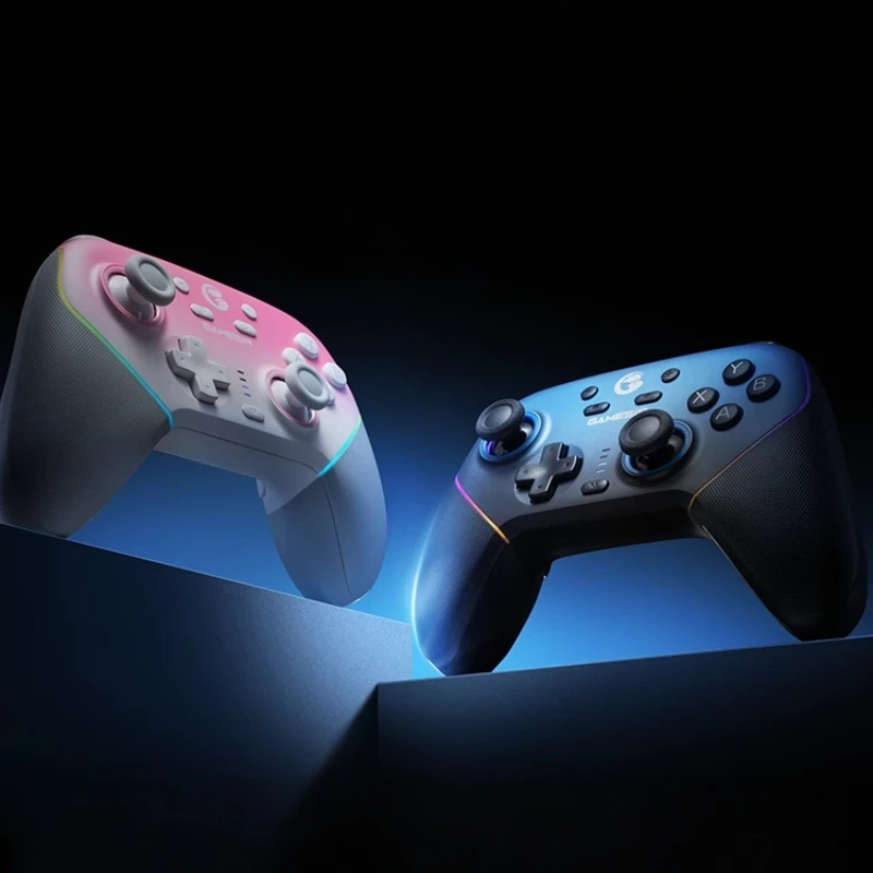 

Беспроводной игровой контроллер Gesii Mini Chicken Super Nova, игровой контроллер для коммутатора, ПК, Steam, Bluetooth, бесшумный, Android, мобильные игры