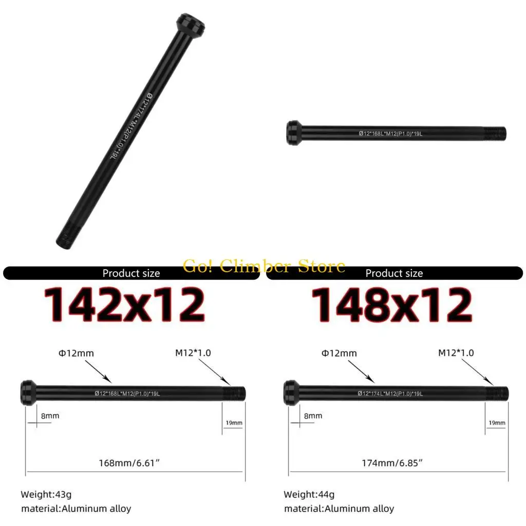 

Q84C High Strength Metal Thru Axles Replacement Bicycles Rear Wheel Thru Axles Enduri