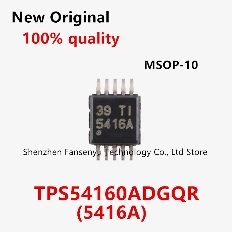 

10PCS TPS54160ADGQR TPS54160A 5416A msop-10 New original ic chip In stock