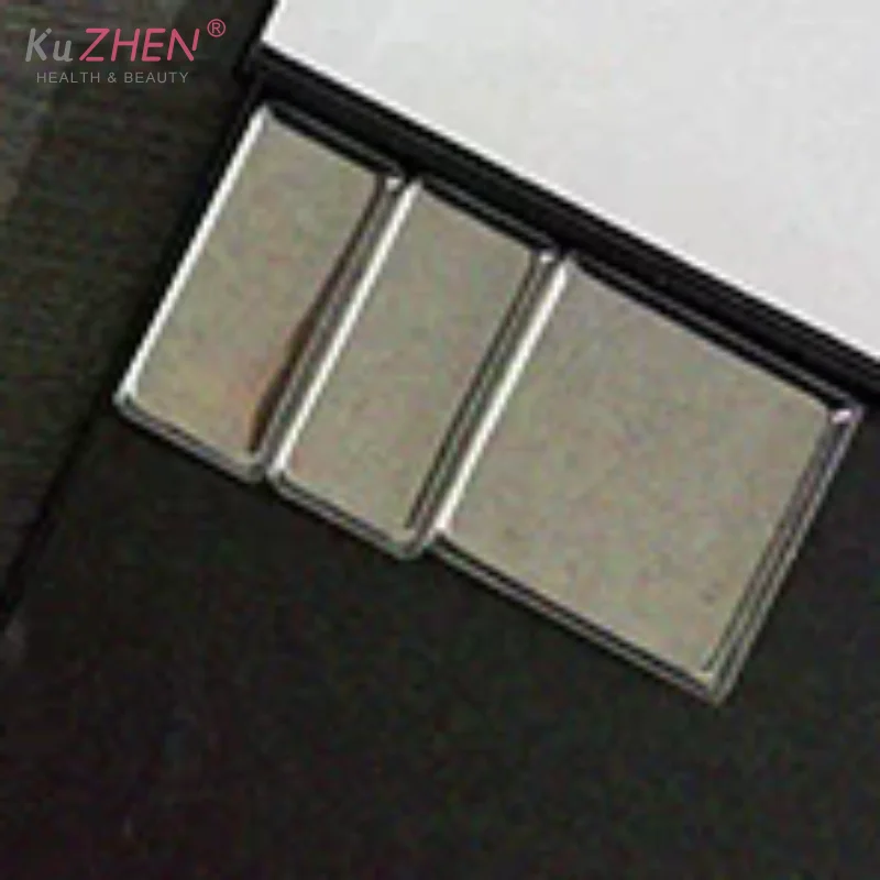 1/5/10pc Watercolor Box Packaging Grid Pan Empty Eyeshadow Tin Pan Makeup Palette Empty Square Palette Iron Cases Pan For Powder