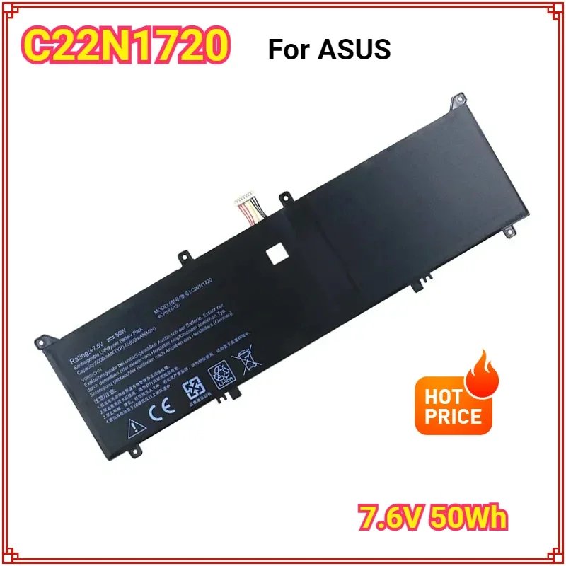 

LMDTK New C22N1720 Laptop Battery For ASUS ZenBook S UX391 UX391U UX391UA UX391UA-xb71 UX391UA-xb74t 7.6V 50Wh