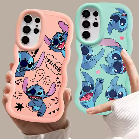 Disney Stitch Phone Case for Samsung Galaxy S23 S24 Ultra A52 A53 A54 A55 A73 S20 S21 S23 FE A25 A22 A23 A24 A32 A33 4G 5G Cover