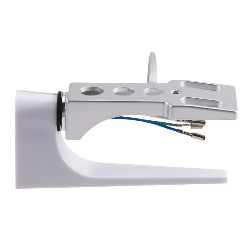 BTLIFE-Cartridge Alignment And Overhang Gauge Tool 52Mm-For Vinyl Turntables With Cartridges And Styli, LP Accessory White+Silve
