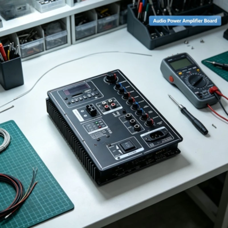Audio Power Amplifier Board Bluetooth Speaker Drive Plate 12V 220V High Power For Portable Trolley Speaker Repair