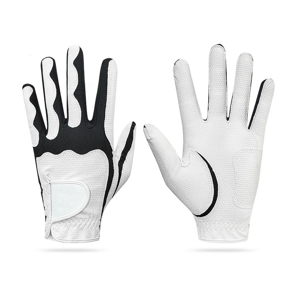 Golf Gloves for Men Left Hand Breathable Golf Glove Micro Soft Fabric Comfortable Fitting Non-Slip Durability Improved Grip