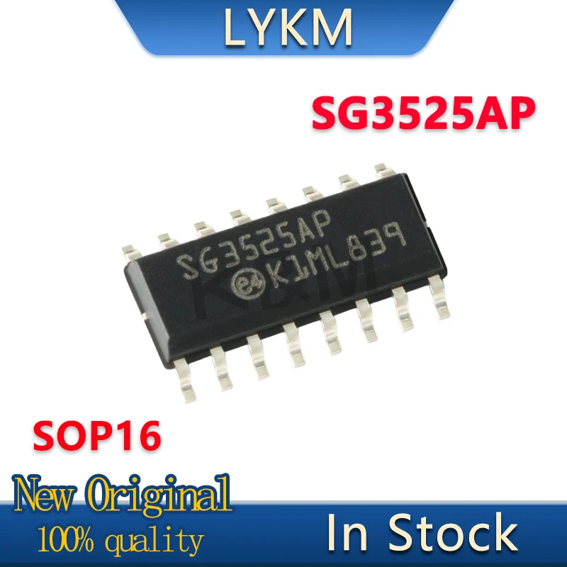 10~100/PCS New SG3525AP SG3525A SG3525AP013TR SOP16 Power source chip In Stock