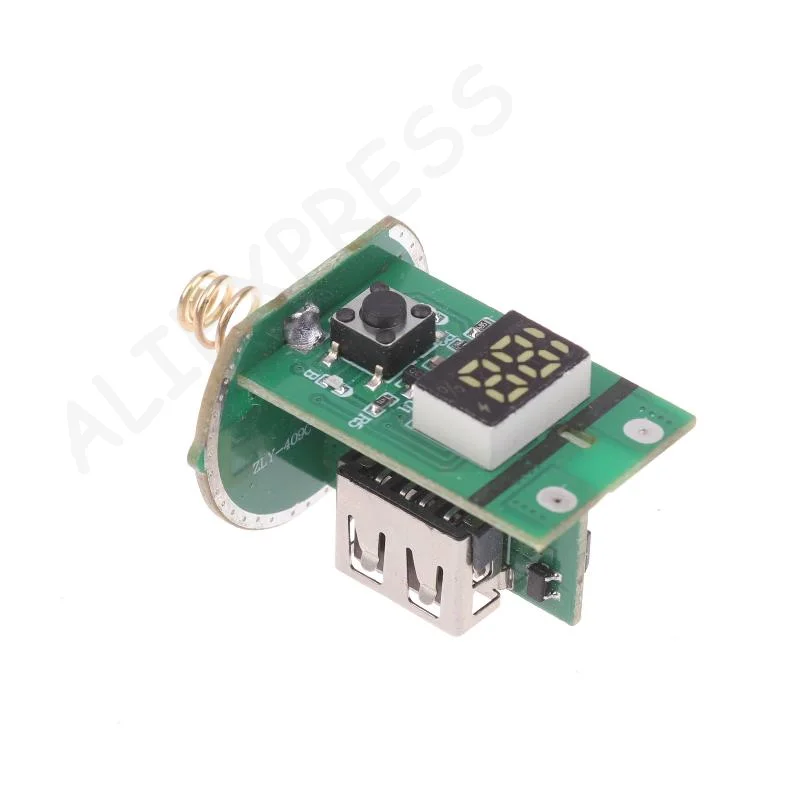 New 1Pcs 5 Modes PCB Circuit Board USB/TYPE-C Flashlight LED Drive Board DIY Accessories For 2X 18650 Or 26650 Battery