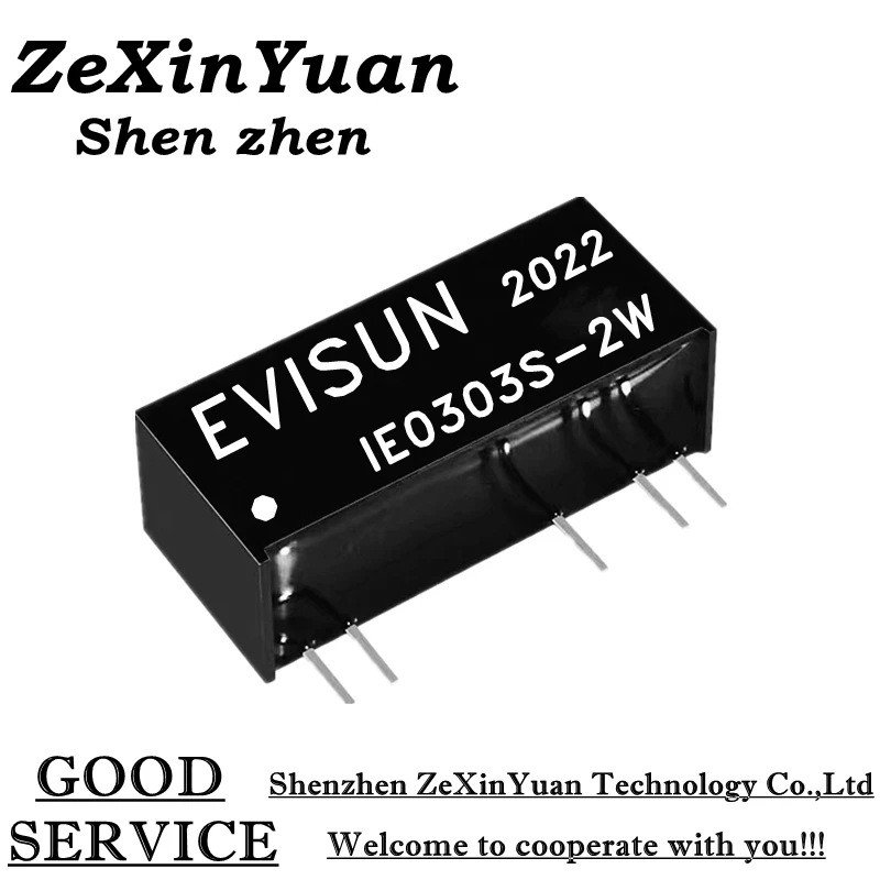 

2PCS IE0303S-2W IE0305S-2W IE0309S-2W IE0312S-2W IE0315S-2W IE0324S-2W 3.3V TO 3.3V 5V 9V 12V 15V 24V 2W Isolated power module