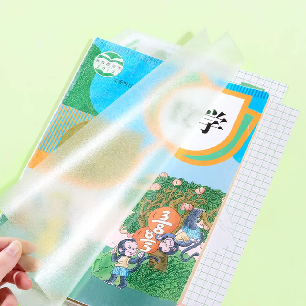 Clear Protective Film For MaoTaizi Book Cover Self Adhesive Sleeve Eye Care Jacket Durable School Stationery For Textbooks