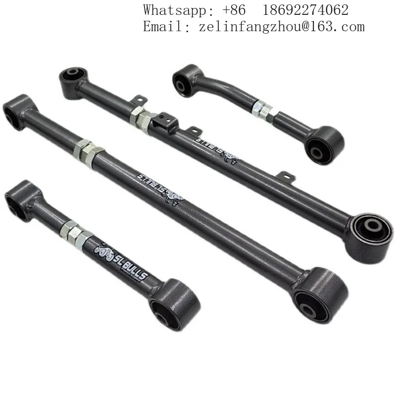 Adjustable Reinforced 4-Link Rear Suspension Kit For Nissan Patrol Y60 Y61 4x4 Off-Road Chassis Modification Direct Fit Parts