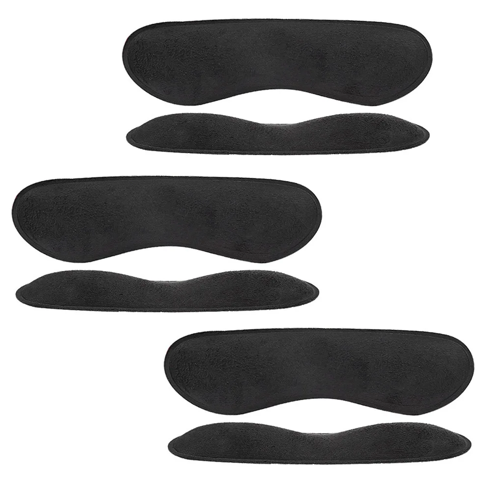 

3 Pairs Anti Drop Heel Sticker Insoles Cushions Back Shoes Pads Anti Wear Feet Blister Grips Sweat Absorbent Skin Friendly Pain