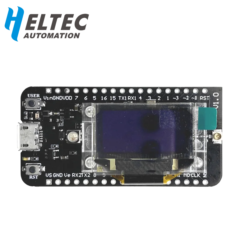 Heltec Cubecell LoRa Node Dev-baord AB02S GPS-6502 Dev-board with ASR650X and 0.96 inch OLED Display Compatible with  Arduino