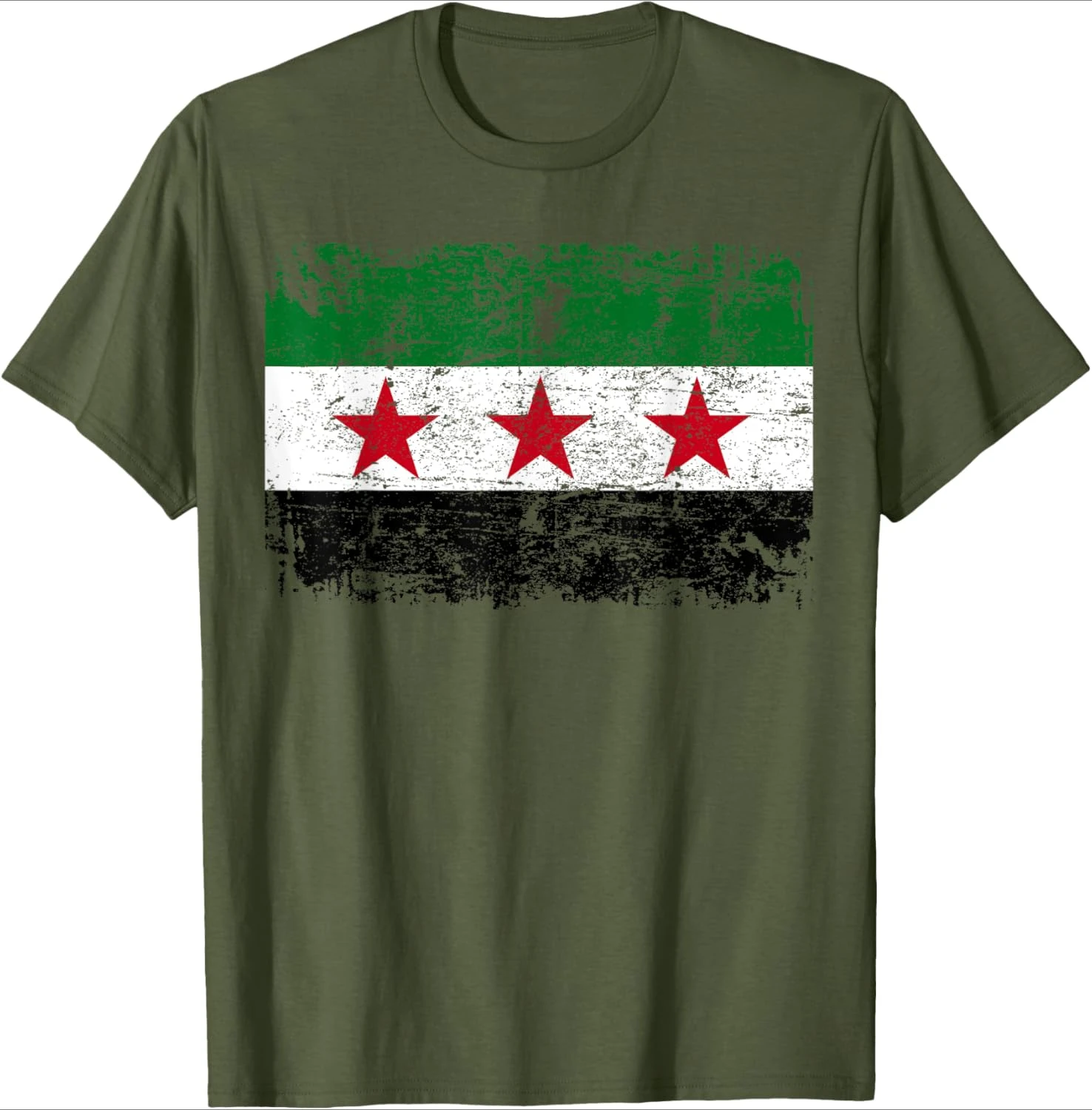 

SYRIA Flag Vintage | Men Women Kids | SYRIA T-Shirt
