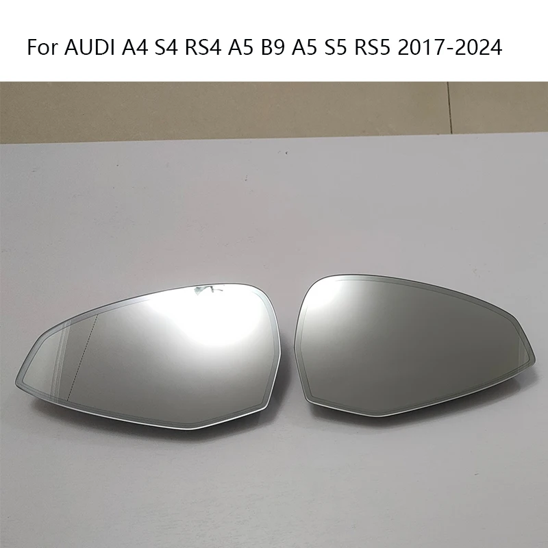 new Original Auto Dimming Anti-Glare Heated Rear Mirror Glass For AUDI A4 S4 RS4 A5 B9 A5 S5 RS5 2017-2024 8W0857535H 8W0857536G