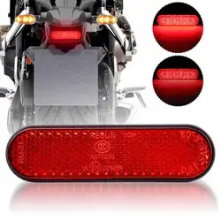 1 pz 12v Led fanale posteriore freno rosso lampada posteriore lampada di segnalazione per Atv moto Auto camion accessori Auto universali nuovo