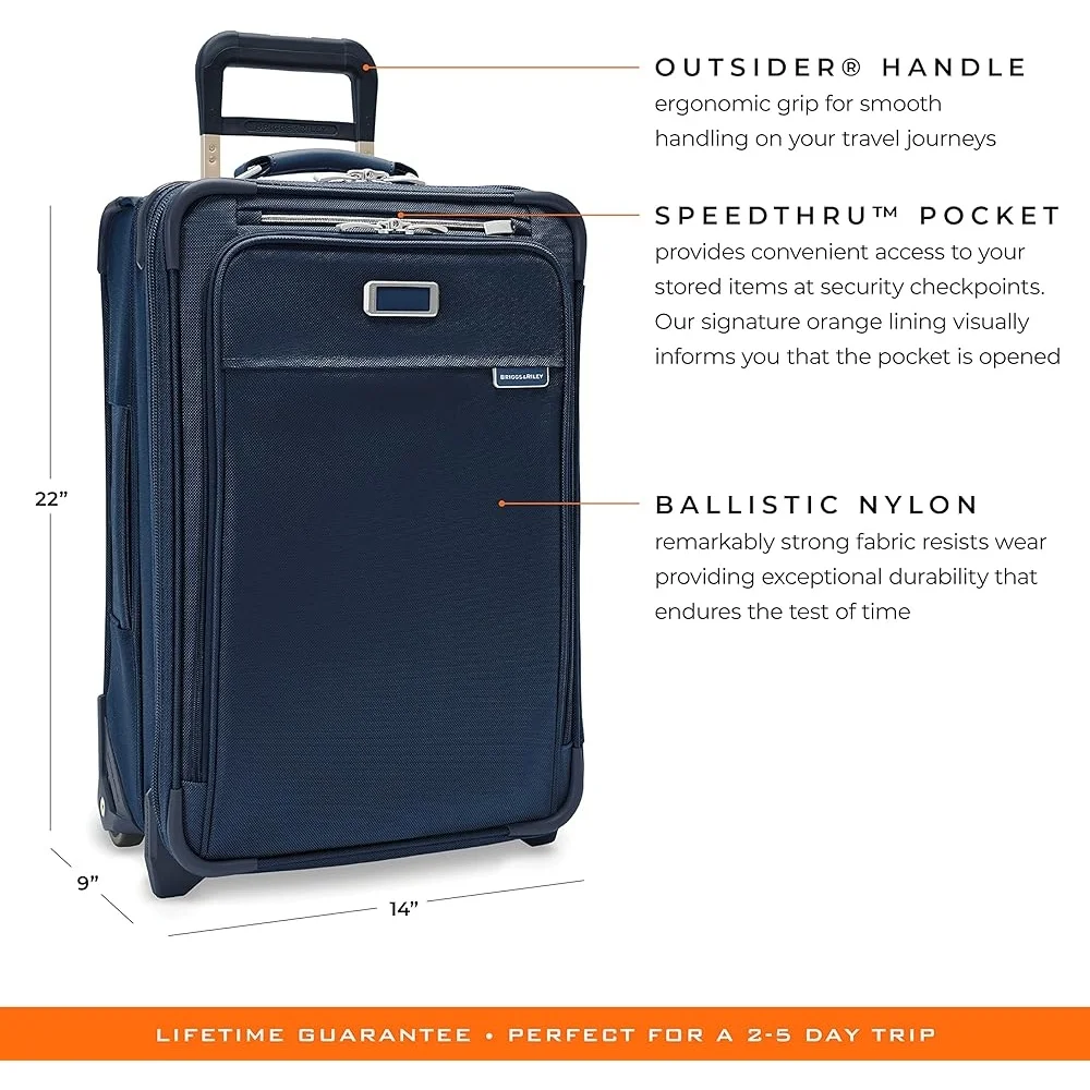 22 Inch Softside Expandable Carry On Luggage Rolling Suitcase Dual Wheel USB Charging Business Travel Bag