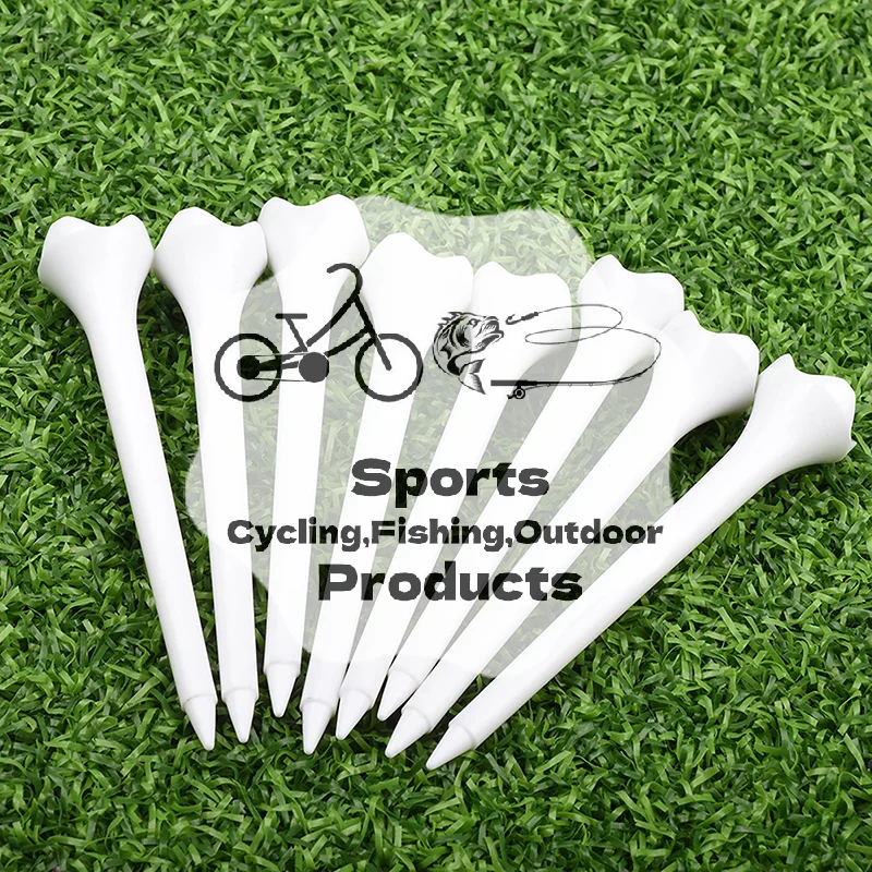 

10pcs 70mm 83mm Length Professional Tee Plastic Golf Tees 4 Claw Durable Plastic Golf Tees Golf Accessories For Golfers