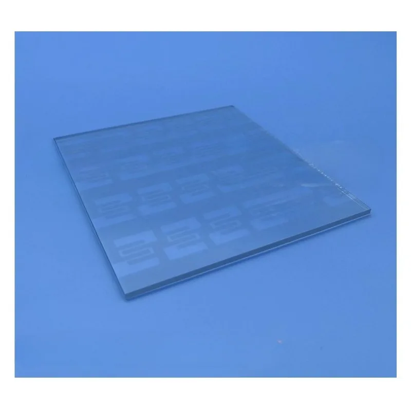 2.2mm Low Iron FTO Conductive Glass 12-14Ω Solar Cell Electrode Sheet Etchable Substrate