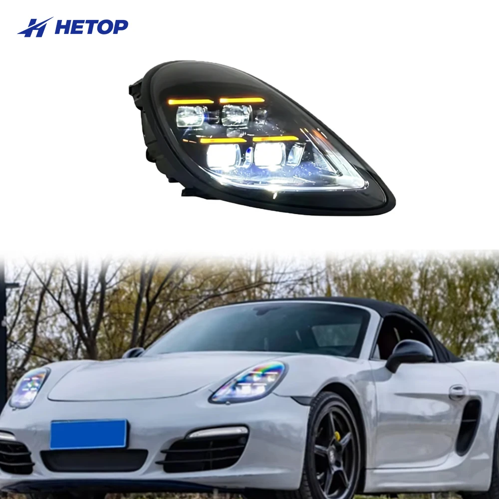 

HETOP for 718 918 2013-2015 LED Head Lamp High-quality Hot Selling Plug and Play DRL for Porsche Headlights