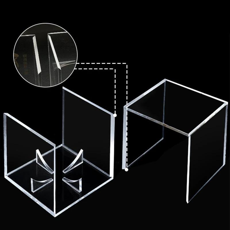 Quality Acrylic 8cm Baseball Box Display Golf Tennis Ball Transparent for Case Acrylic Cube For Souvenir Storage DropShipping