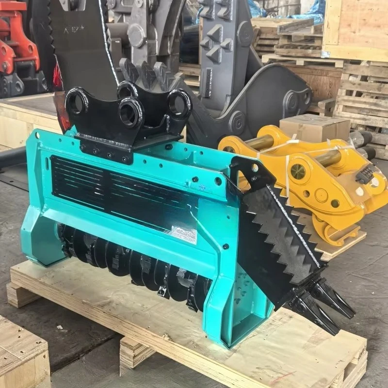 حفارة آلة مولشر صغيرة الغابات مولشر حفارة فليت جزازة آلة تقطيع الفراشي مناسبة للحفارات الصغيرة 3-5 طن